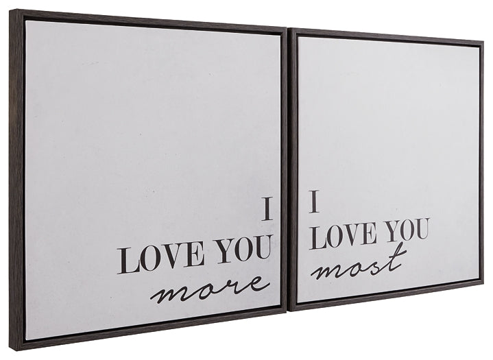Adline Wall Art Set (2/CN) Furniture Mart - online today or in-store at our location in Duluth, Ga. Furniture Mart Georgia. View our lowest price today. Shop Now.