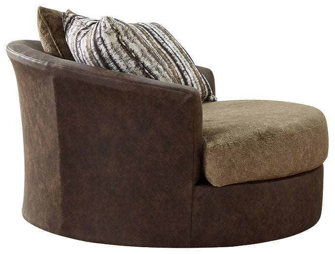 Alesbury Oversized Swivel Accent Chair Furniture Mart -  online today or in-store at our location in Duluth, Ga. Furniture Mart Georgia. View our lowest price today. Shop Now. 