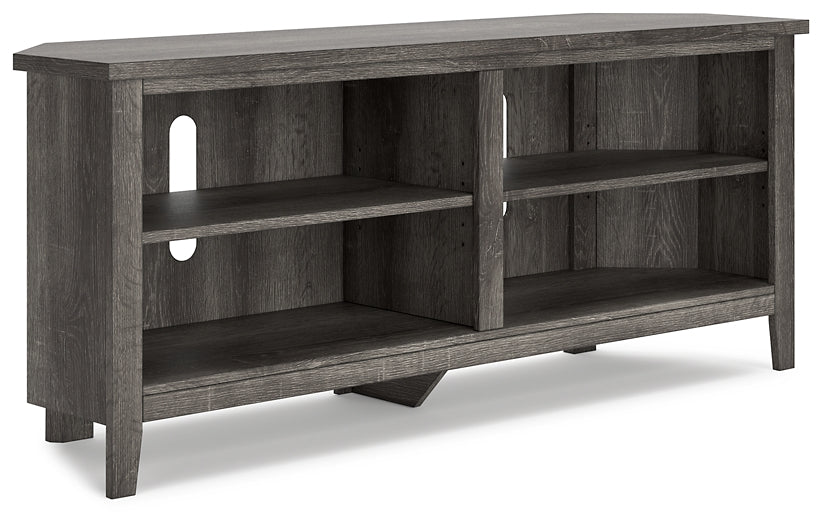 Arlenbry Medium Corner TV Stand Furniture Mart -  online today or in-store at our location in Duluth, Ga. Furniture Mart Georgia. View our lowest price today. Shop Now. 