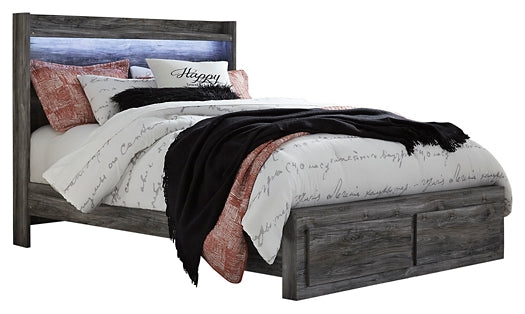 Baystorm Queen Panel Bed with 2 Storage Drawers with Mirrored Dresser and Nightstand Furniture Mart - online today or in-store at our location in Duluth, Ga. Furniture Mart Georgia. View our lowest price today. Shop Now.