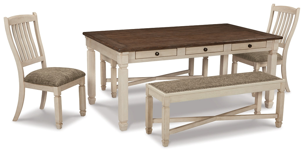 Bolanburg Dining Table and 2 Chairs and 2 Benches Furniture Mart - online today or in-store at our location in Duluth, Ga. Furniture Mart Georgia. View our lowest price today. Shop Now.