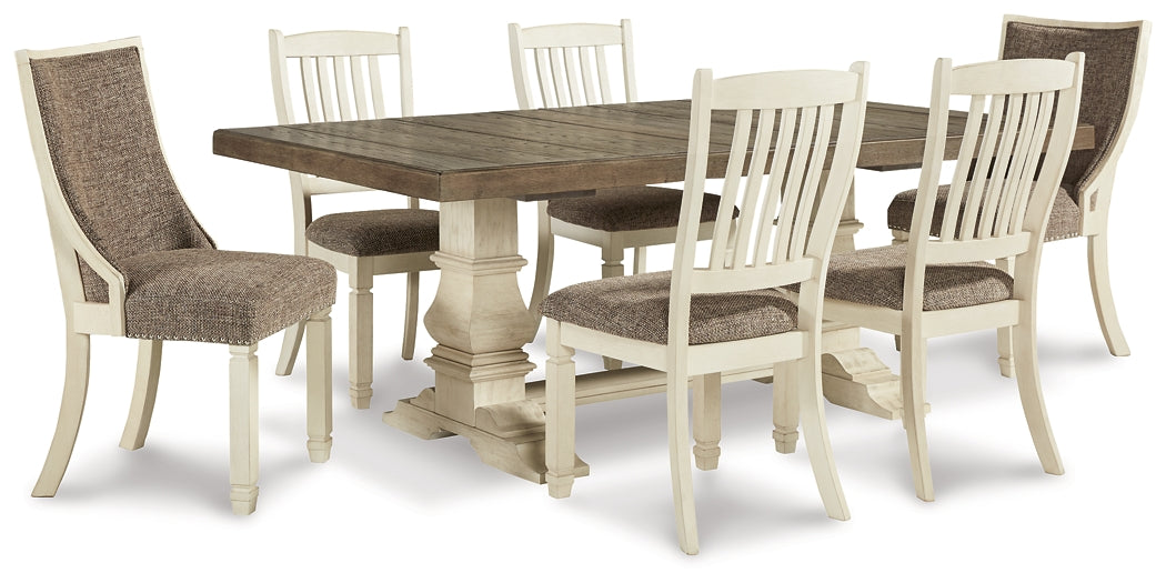 Bolanburg Dining Table and 6 Chairs Furniture Mart -  online today or in-store at our location in Duluth, Ga. Furniture Mart Georgia. View our lowest price today. Shop Now. 