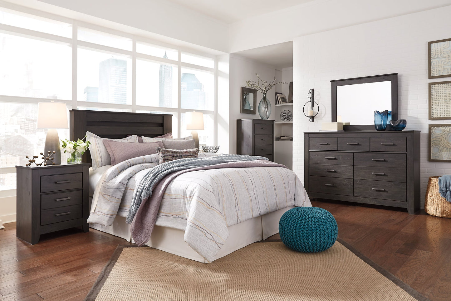 Brinxton King/California King Panel Headboard with Mirrored Dresser and Chest Furniture Mart - online today or in-store at our location in Duluth, Ga. Furniture Mart Georgia. View our lowest price today. Shop Now.