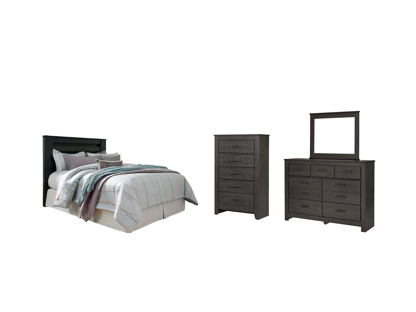 Brinxton King/California King Panel Headboard with Mirrored Dresser and Chest Furniture Mart - online today or in-store at our location in Duluth, Ga. Furniture Mart Georgia. View our lowest price today. Shop Now.