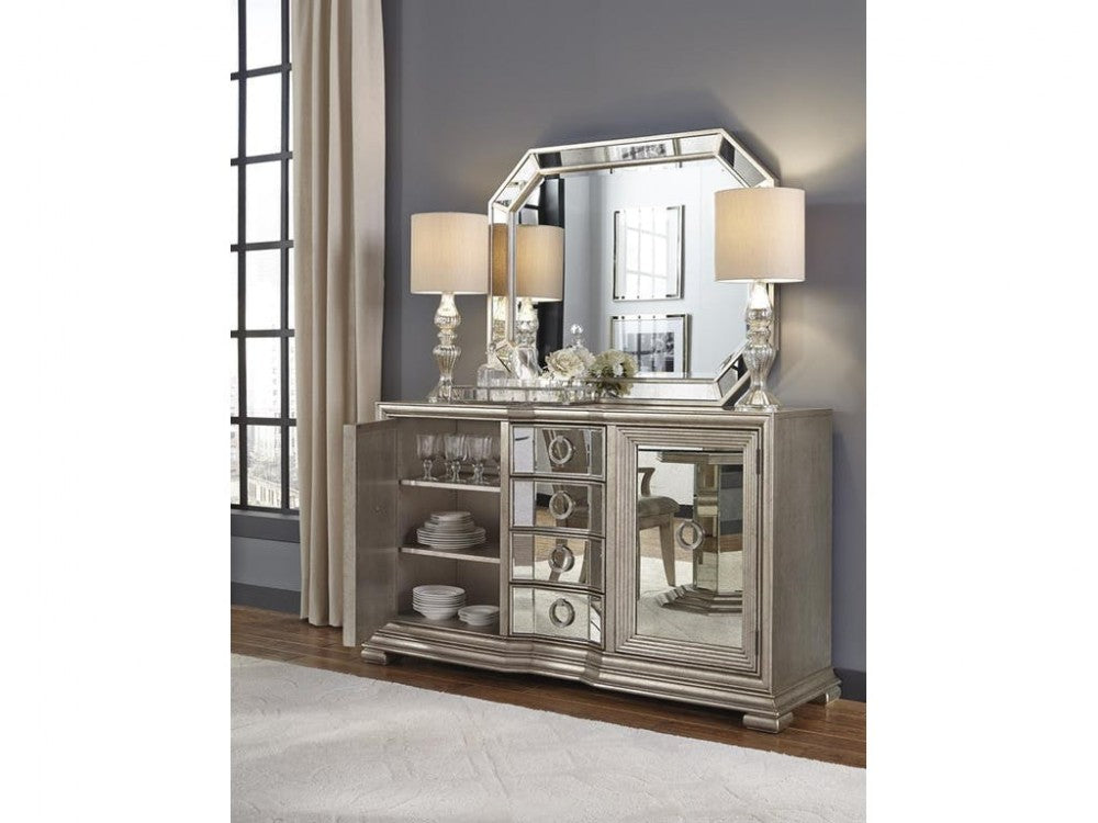 COUTURE MIRRORED FOUR DRAWER SIDEBOARD Furniture Mart - online today or in-store at our location in Duluth, Ga. Furniture Mart Georgia. View our lowest price today. Shop Now.