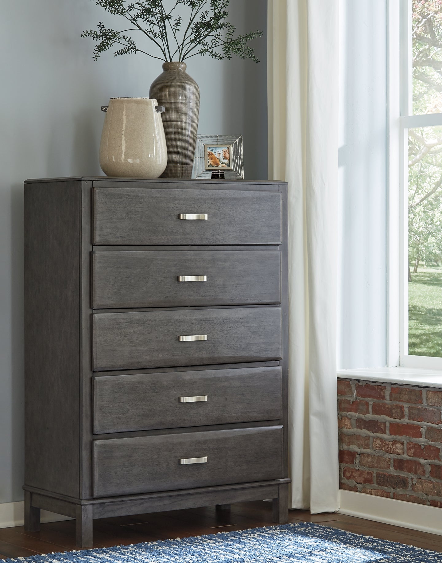 Caitbrook Five Drawer Chest Furniture Mart - online today or in-store at our location in Duluth, Ga. Furniture Mart Georgia. View our lowest price today. Shop Now.