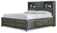 Caitbrook Queen Storage Bed with 8 Storage Drawers with Mirrored Dresser and Chest Furniture Mart -  online today or in-store at our location in Duluth, Ga. Furniture Mart Georgia. View our lowest price today. Shop Now. 