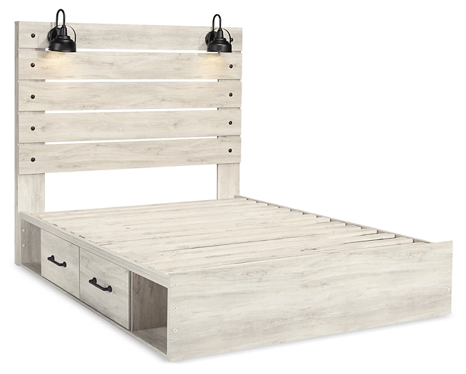 Cambeck Queen Panel Bed with 2 Storage Drawers with Mirrored Dresser and Nightstand Furniture Mart - online today or in-store at our location in Duluth, Ga. Furniture Mart Georgia. View our lowest price today. Shop Now.
