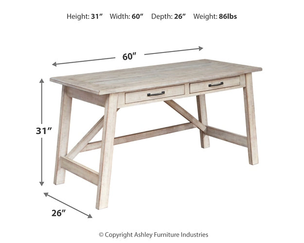 Carynhurst Home Office Large Leg Desk Furniture Mart - online today or in-store at our location in Duluth, Ga. Furniture Mart Georgia. View our lowest price today. Shop Now.