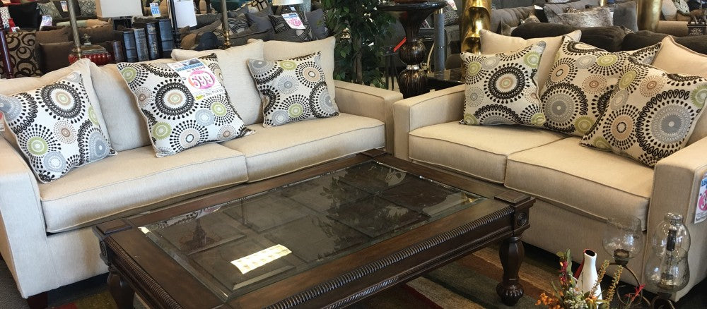 Cream Sofa and Loveseat Furniture Mart - online today or in-store at our location in Duluth, Ga. Furniture Mart Georgia. View our lowest price today. Shop Now.