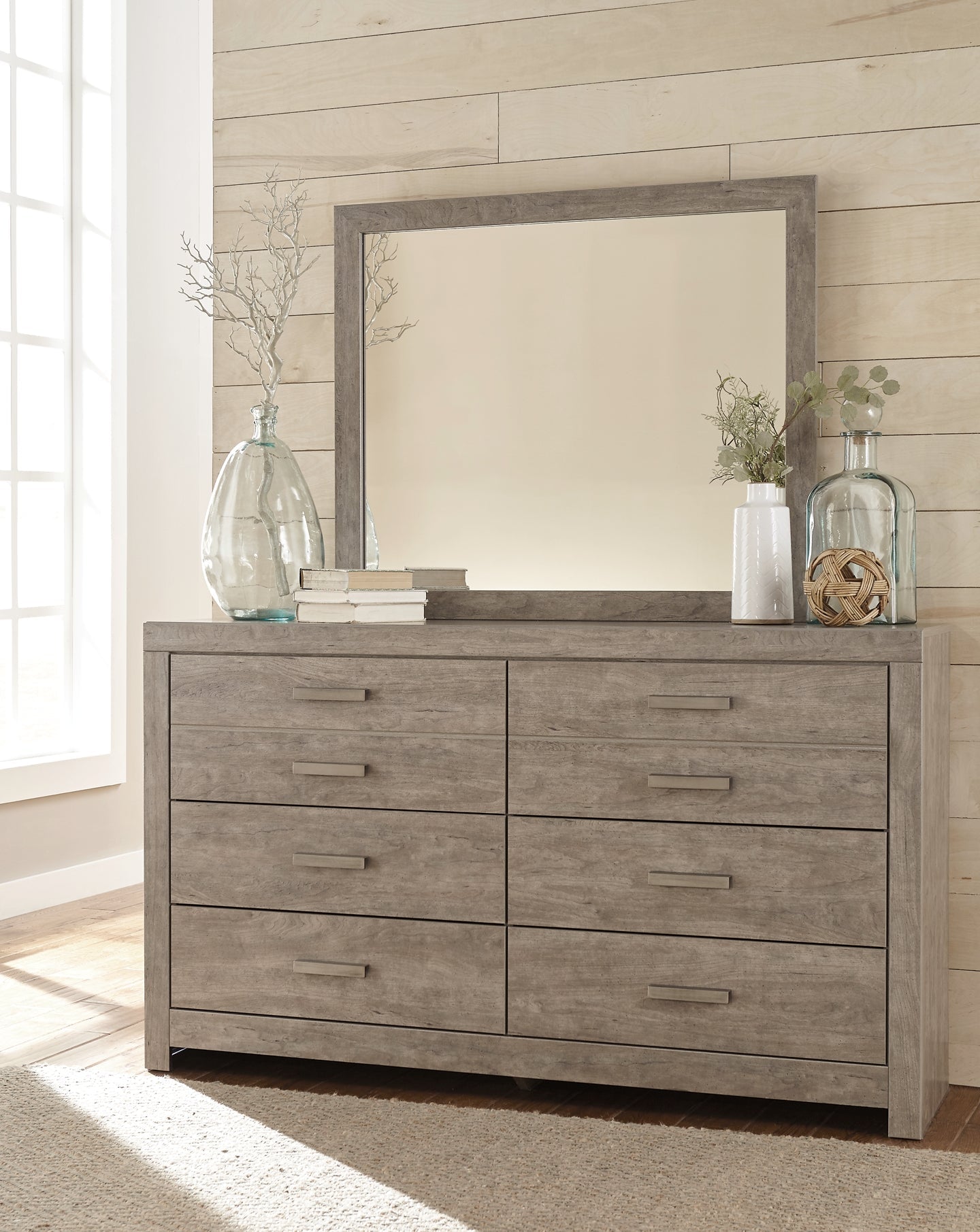 Culverbach Full Panel Bed with Mirrored Dresser and 2 Nightstands Furniture Mart -  online today or in-store at our location in Duluth, Ga. Furniture Mart Georgia. View our lowest price today. Shop Now. 
