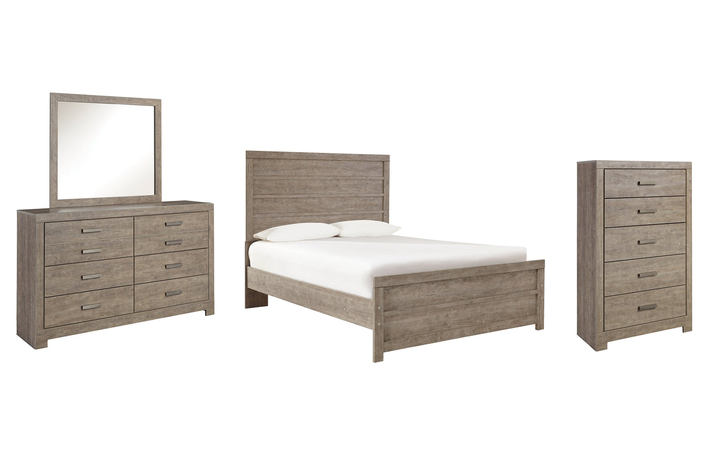 Culverbach Full Panel Bed with Mirrored Dresser and Chest Furniture Mart - online today or in-store at our location in Duluth, Ga. Furniture Mart Georgia. View our lowest price today. Shop Now.