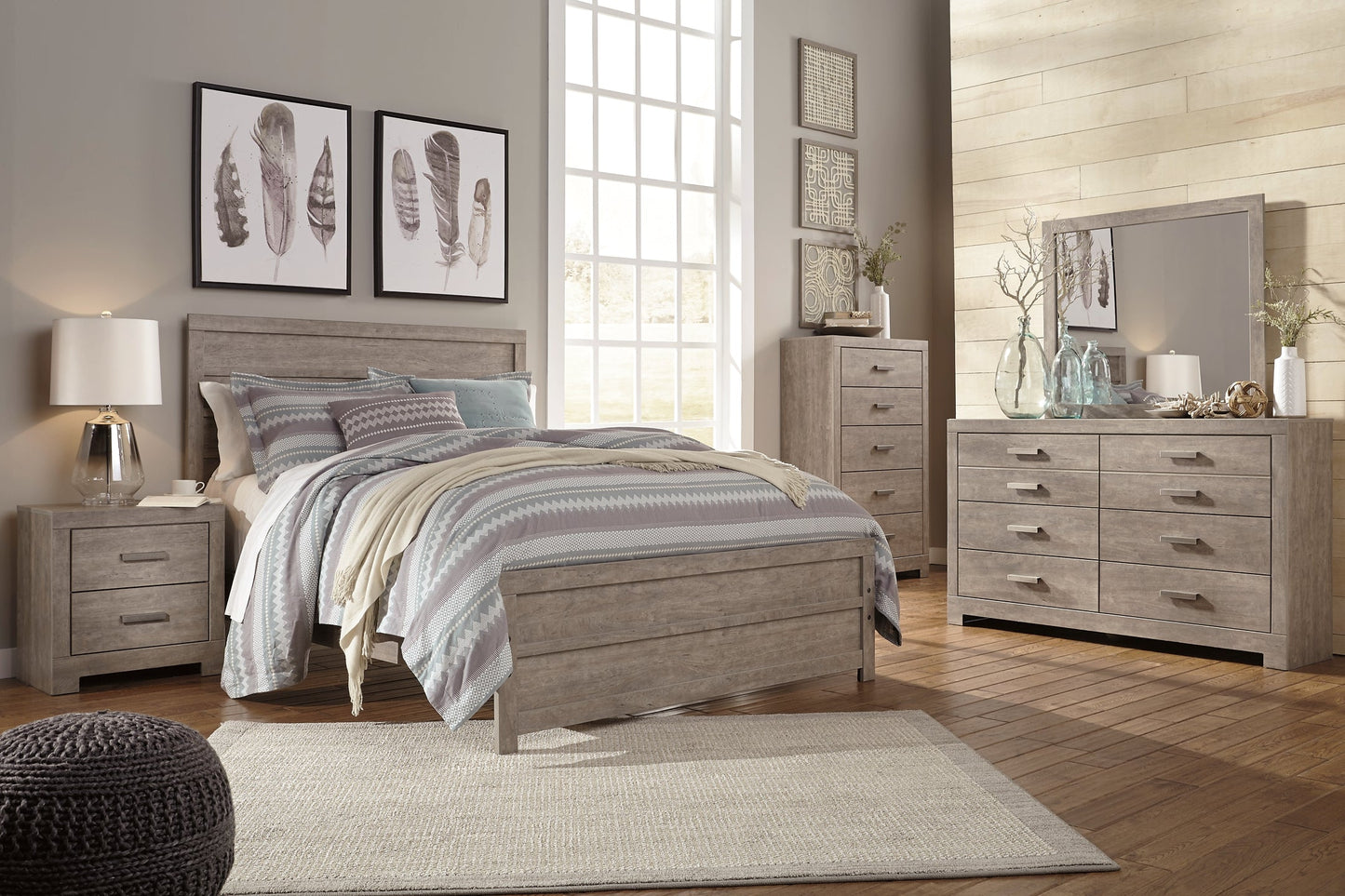 Culverbach Queen Panel Bed with Mirrored Dresser, Chest and Nightstand Furniture Mart - online today or in-store at our location in Duluth, Ga. Furniture Mart Georgia. View our lowest price today. Shop Now.