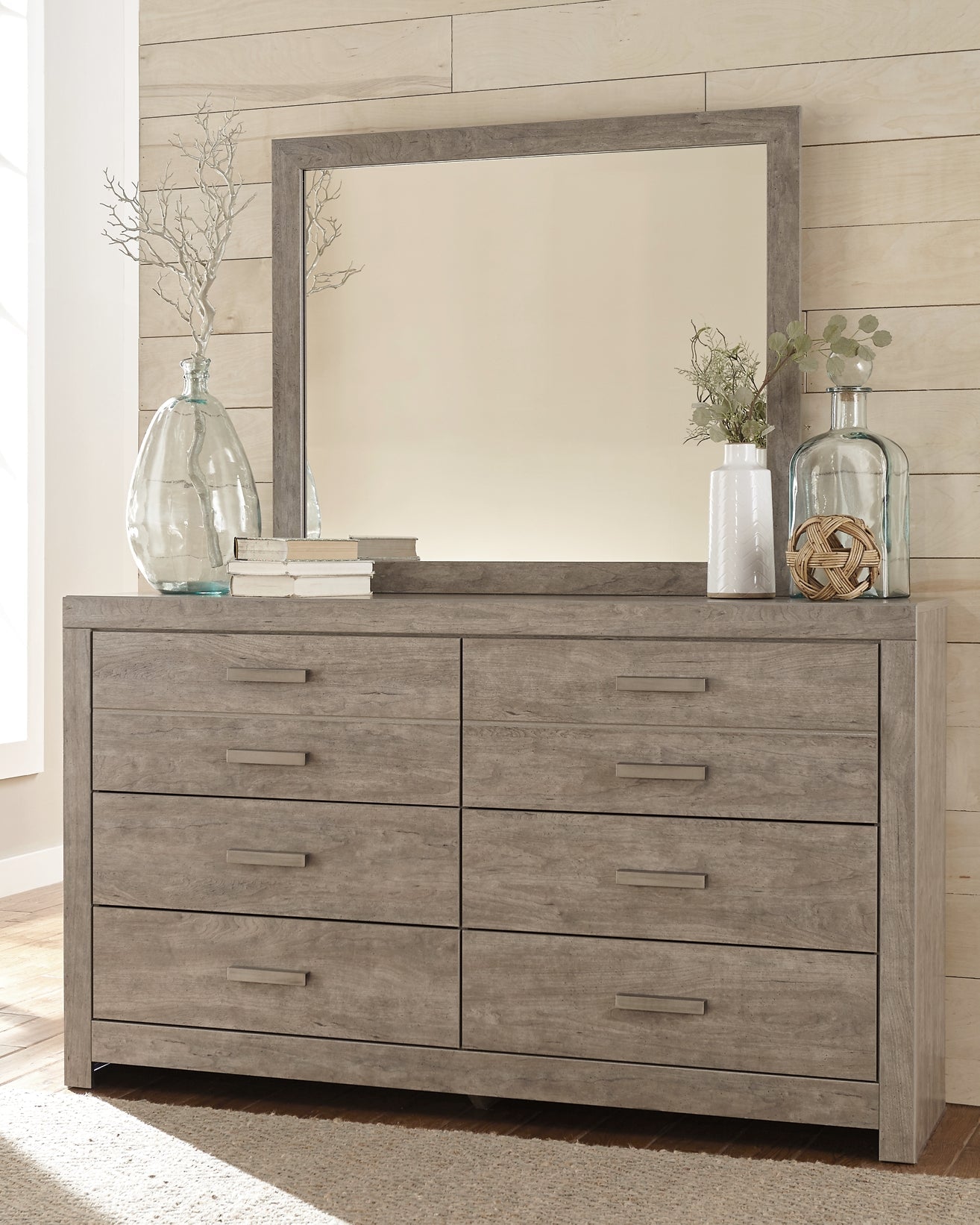 Culverbach Queen Panel Bed with Mirrored Dresser, Chest and Nightstand Furniture Mart - online today or in-store at our location in Duluth, Ga. Furniture Mart Georgia. View our lowest price today. Shop Now.