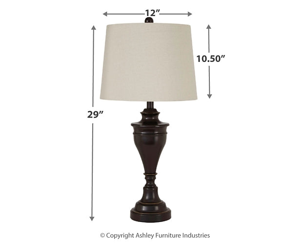 Darlita Metal Table Lamp (2/CN) Furniture Mart - online today or in-store at our location in Duluth, Ga. Furniture Mart Georgia. View our lowest price today. Shop Now.