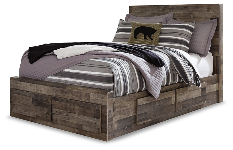 Derekson Full Panel Bed with 6 Storage Drawers with Mirrored Dresser, Chest and 2 Nightstands Furniture Mart - online today or in-store at our location in Duluth, Ga. Furniture Mart Georgia. View our lowest price today. Shop Now.