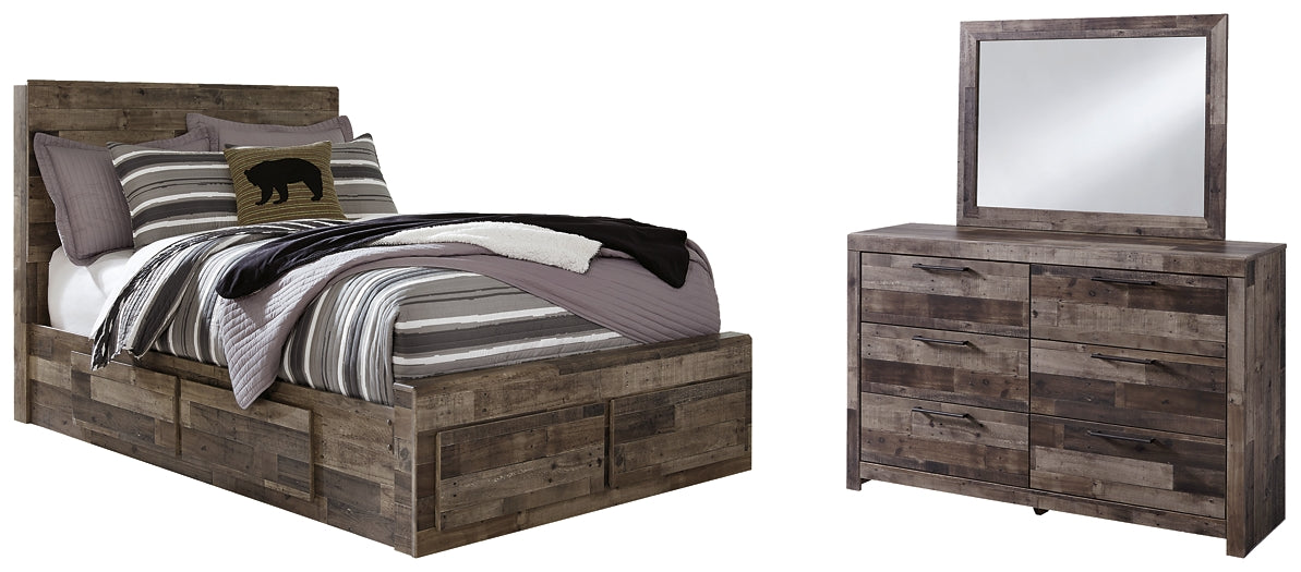 Derekson Full Panel Bed with 6 Storage Drawers with Mirrored Dresser Furniture Mart - online today or in-store at our location in Duluth, Ga. Furniture Mart Georgia. View our lowest price today. Shop Now.