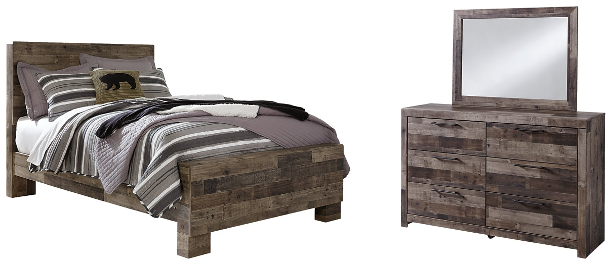 Derekson Full Panel Bed with Mirrored Dresser Furniture Mart - online today or in-store at our location in Duluth, Ga. Furniture Mart Georgia. View our lowest price today. Shop Now.
