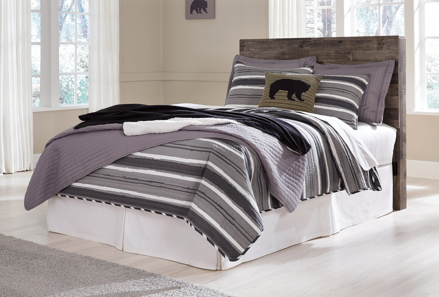 Derekson Full Panel Headboard with Mirrored Dresser, Chest and Nightstand Furniture Mart - online today or in-store at our location in Duluth, Ga. Furniture Mart Georgia. View our lowest price today. Shop Now.