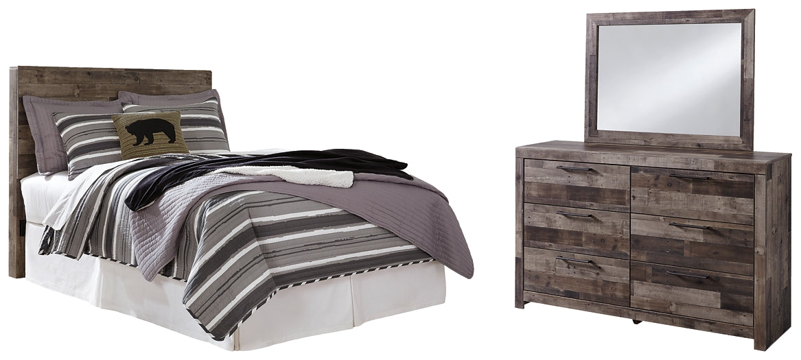 Derekson Full Panel Headboard with Mirrored Dresser Furniture Mart - online today or in-store at our location in Duluth, Ga. Furniture Mart Georgia. View our lowest price today. Shop Now.