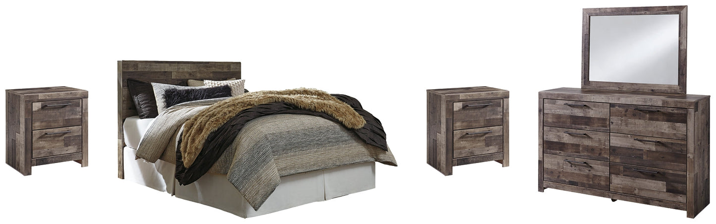 Derekson Queen/Full Panel Headboard with Mirrored Dresser and 2 Nightstands Furniture Mart - online today or in-store at our location in Duluth, Ga. Furniture Mart Georgia. View our lowest price today. Shop Now.