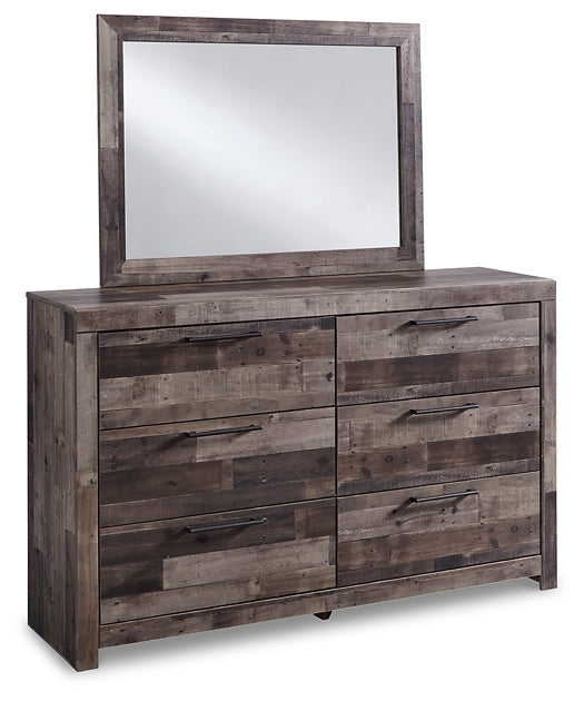 Derekson Queen Panel Bed with Mirrored Dresser, Chest and Nightstand Furniture Mart -  online today or in-store at our location in Duluth, Ga. Furniture Mart Georgia. View our lowest price today. Shop Now. 