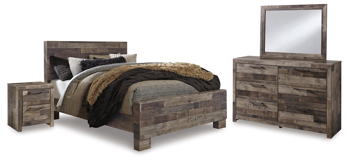 Derekson Queen Panel Bed with Mirrored Dresser and Nightstand Furniture Mart - online today or in-store at our location in Duluth, Ga. Furniture Mart Georgia. View our lowest price today. Shop Now.