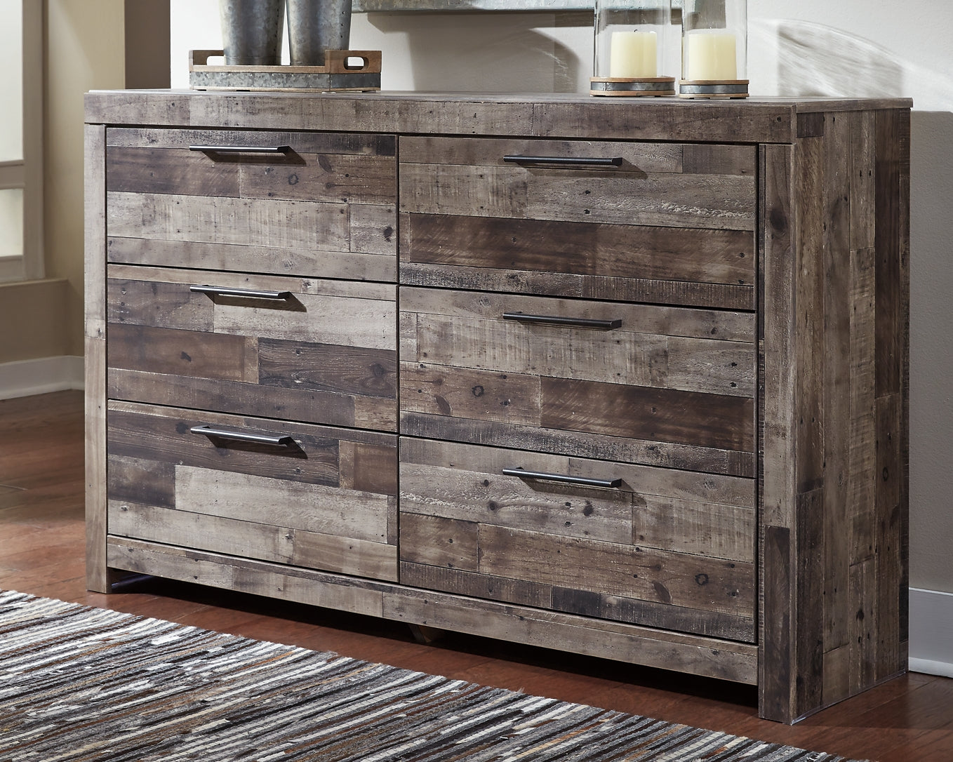 Derekson Six Drawer Dresser Furniture Mart - online today or in-store at our location in Duluth, Ga. Furniture Mart Georgia. View our lowest price today. Shop Now.
