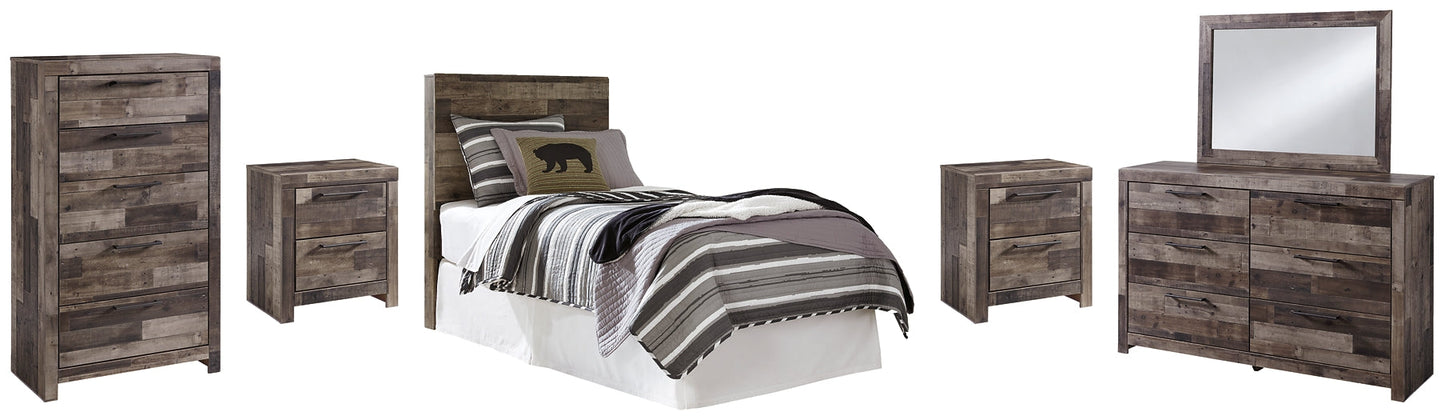 Derekson Twin Panel Headboard with Mirrored Dresser, Chest and 2 Nightstands Furniture Mart - online today or in-store at our location in Duluth, Ga. Furniture Mart Georgia. View our lowest price today. Shop Now.