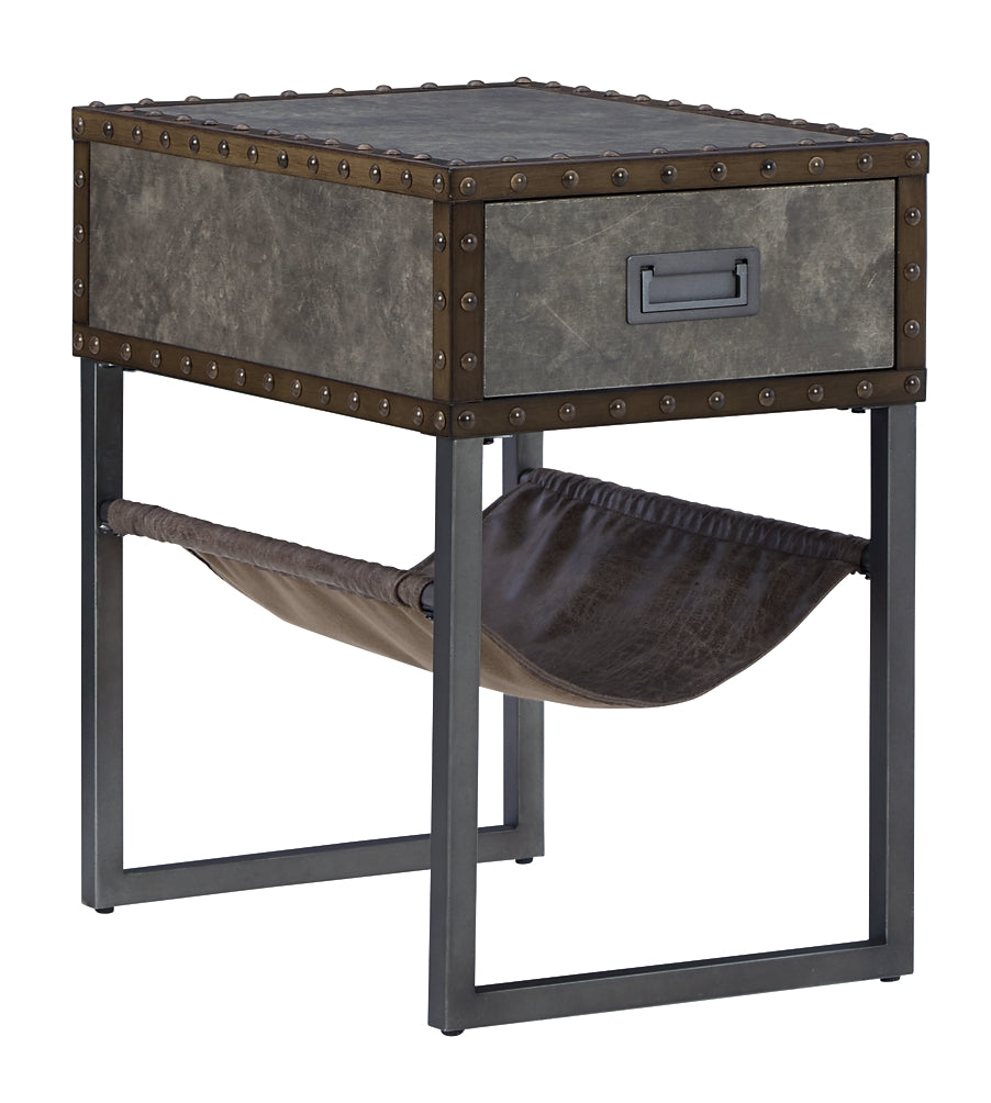 Derrylin Chair Side End Table Furniture Mart - online today or in-store at our location in Duluth, Ga. Furniture Mart Georgia. View our lowest price today. Shop Now.