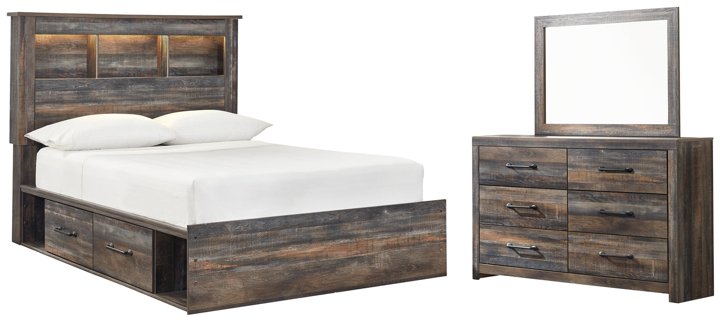 Drystan Full Bookcase Bed with 2 Storage Drawers with Mirrored Dresser Furniture Mart - online today or in-store at our location in Duluth, Ga. Furniture Mart Georgia. View our lowest price today. Shop Now.