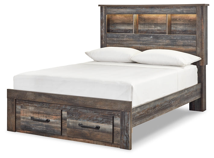 Drystan Full Bookcase Bed with 2 Storage Drawers with Mirrored Dresser and Chest Furniture Mart - online today or in-store at our location in Duluth, Ga. Furniture Mart Georgia. View our lowest price today. Shop Now.