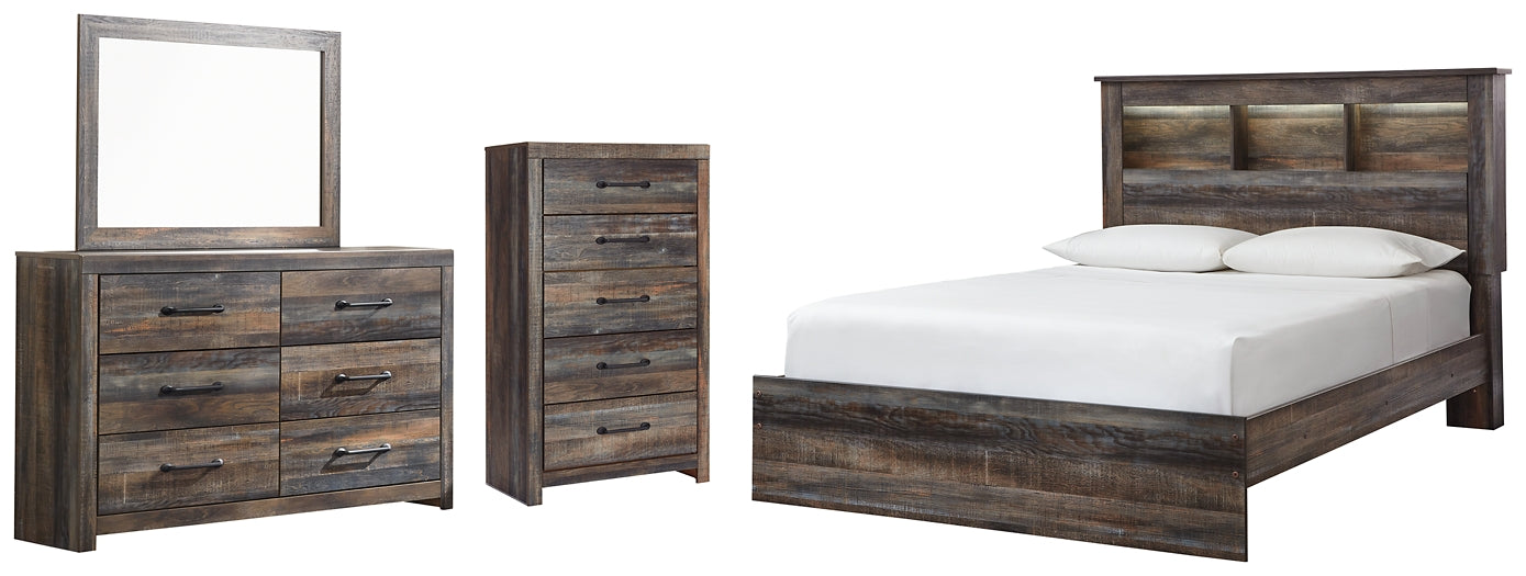 Drystan Queen Bookcase Bed with Mirrored Dresser and Chest Furniture Mart - online today or in-store at our location in Duluth, Ga. Furniture Mart Georgia. View our lowest price today. Shop Now.