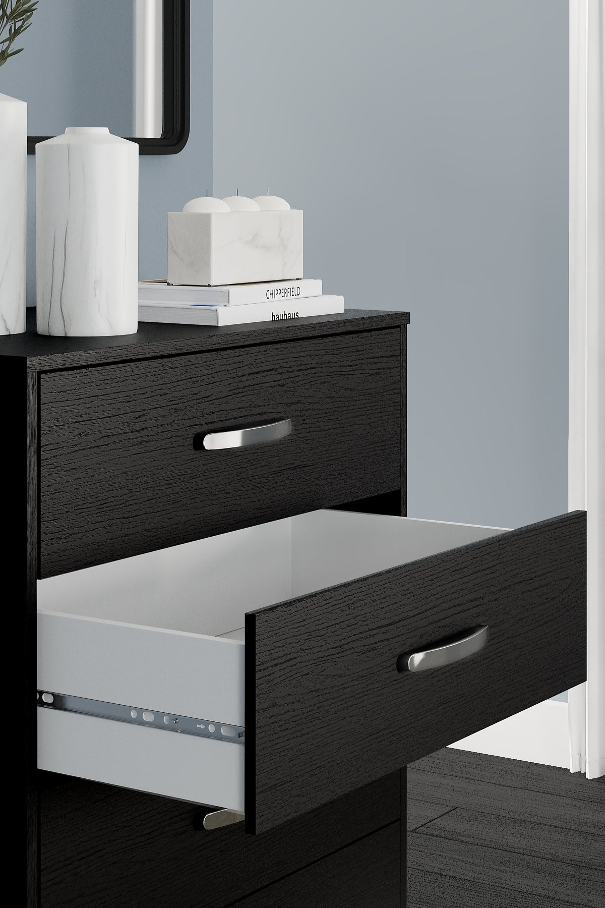 Finch Five Drawer Chest Furniture Mart - online today or in-store at our location in Duluth, Ga. Furniture Mart Georgia. View our lowest price today. Shop Now.