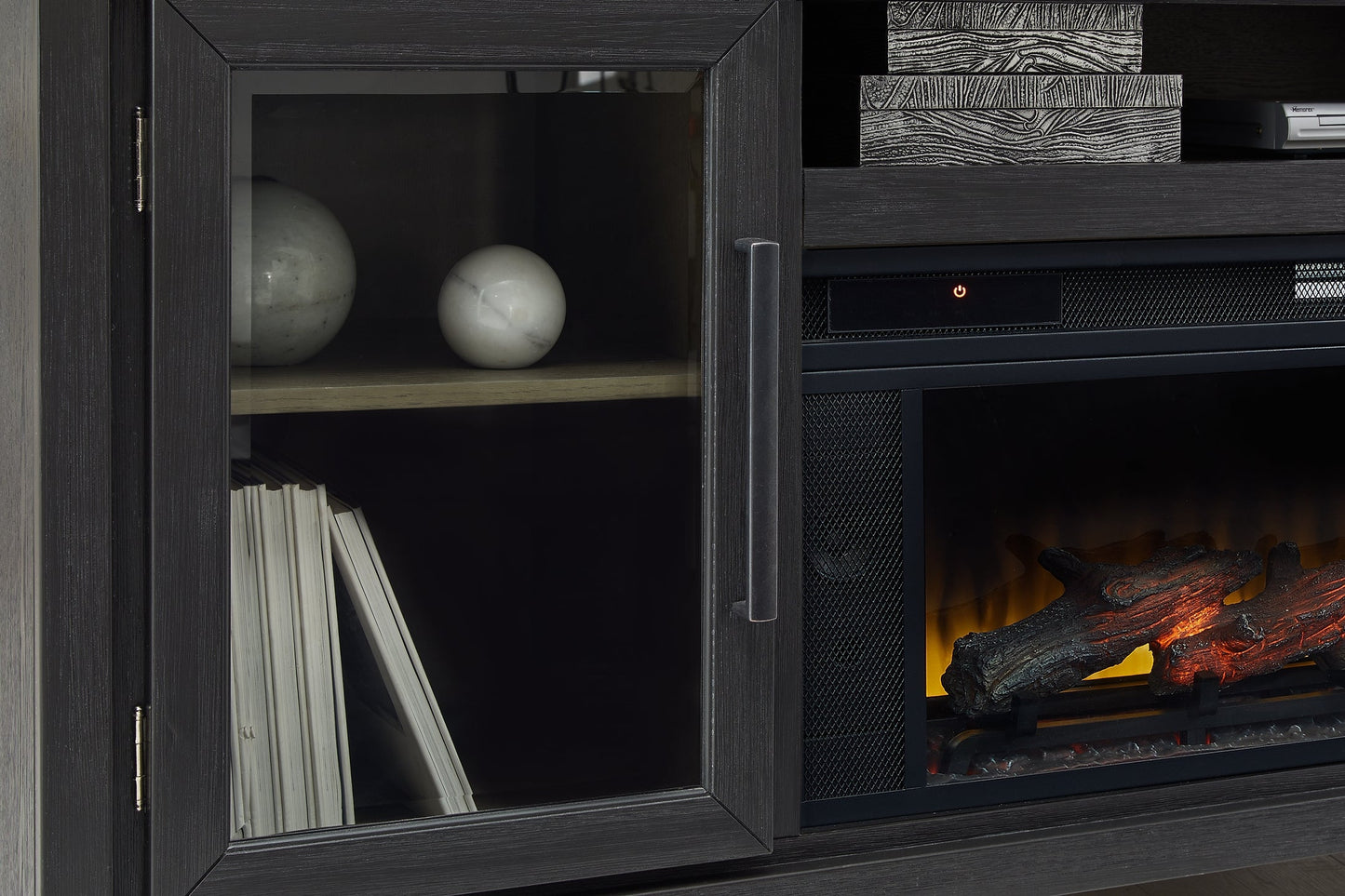 Foyland 83" TV Stand with Electric Fireplace Furniture Mart - online today or in-store at our location in Duluth, Ga. Furniture Mart Georgia. View our lowest price today. Shop Now.
