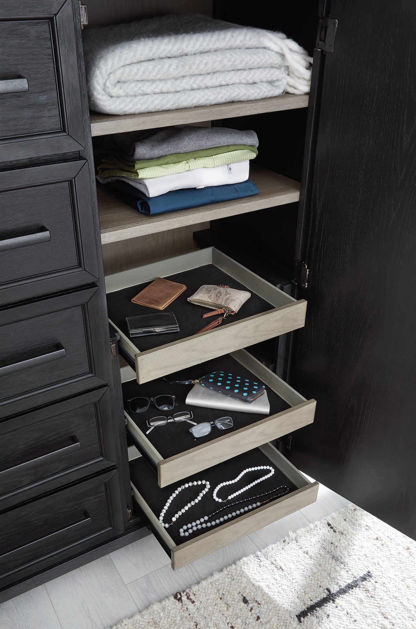 Foyland King Panel Storage Bed with Mirrored Dresser, Chest and Nightstand Furniture Mart - online today or in-store at our location in Duluth, Ga. Furniture Mart Georgia. View our lowest price today. Shop Now.