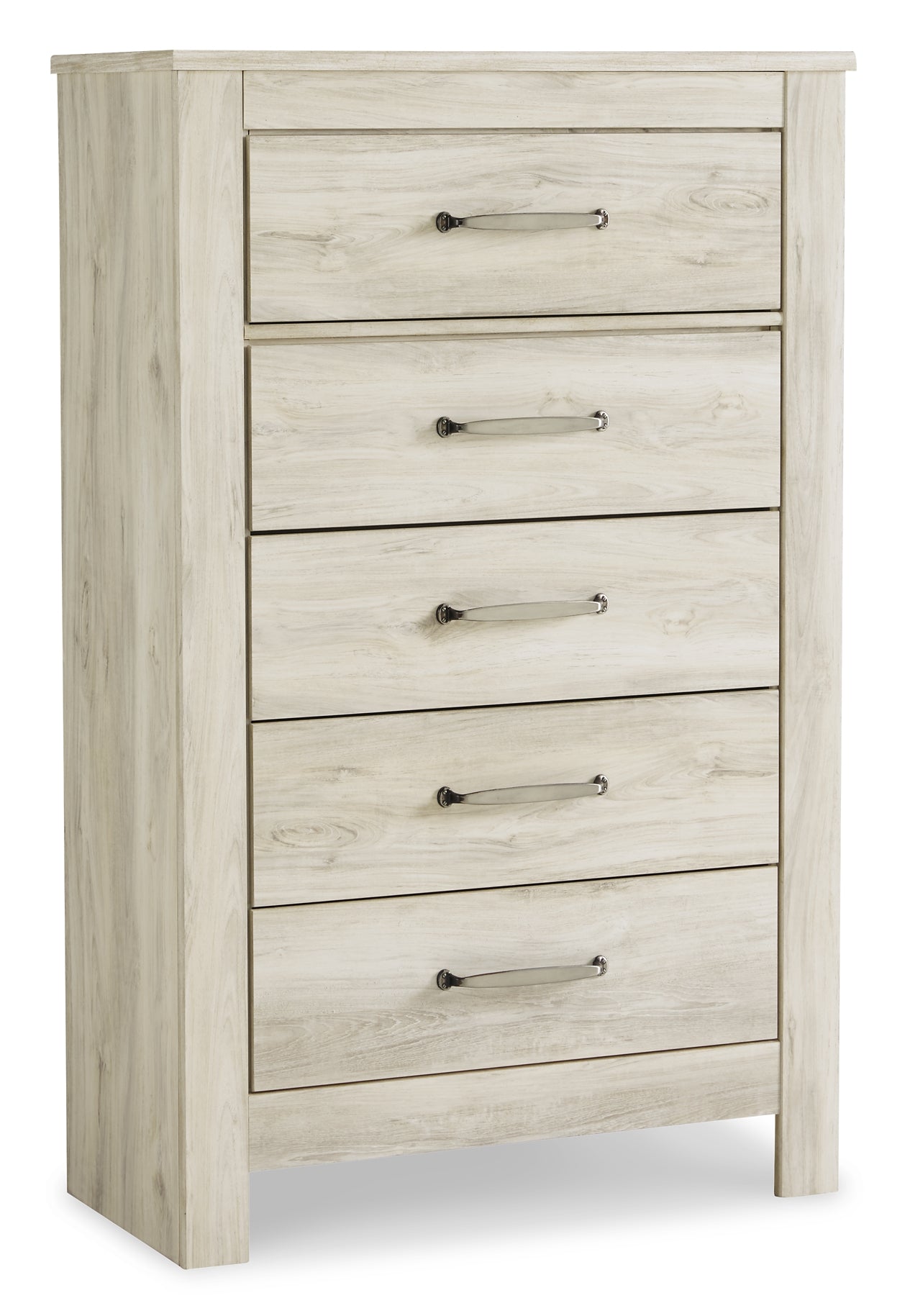 Bellaby Panel Bed With Mirrored Dresser, Chest And Nightstand