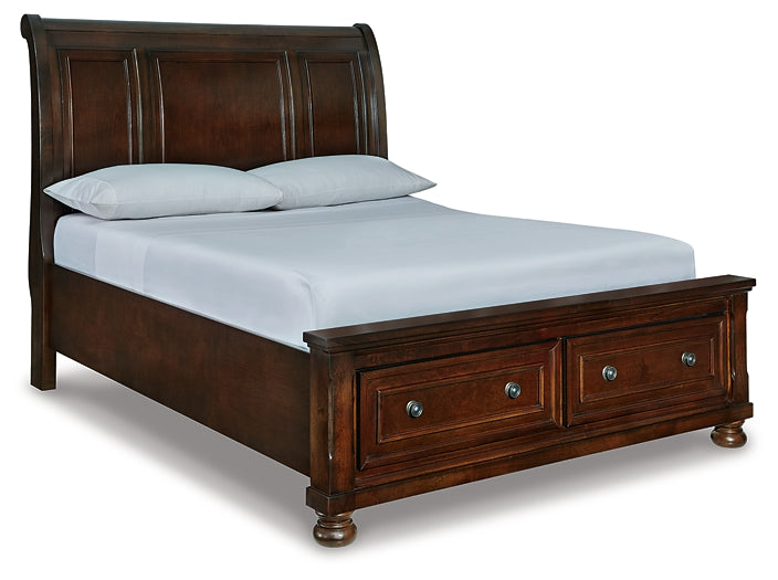 Robbinsdale Sleigh Bed With Storage