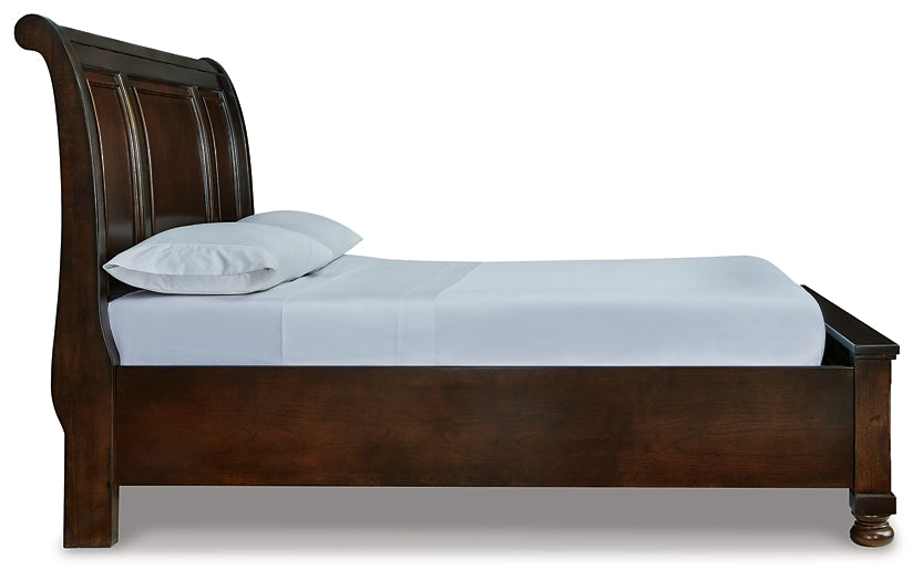 Robbinsdale Sleigh Bed With Storage