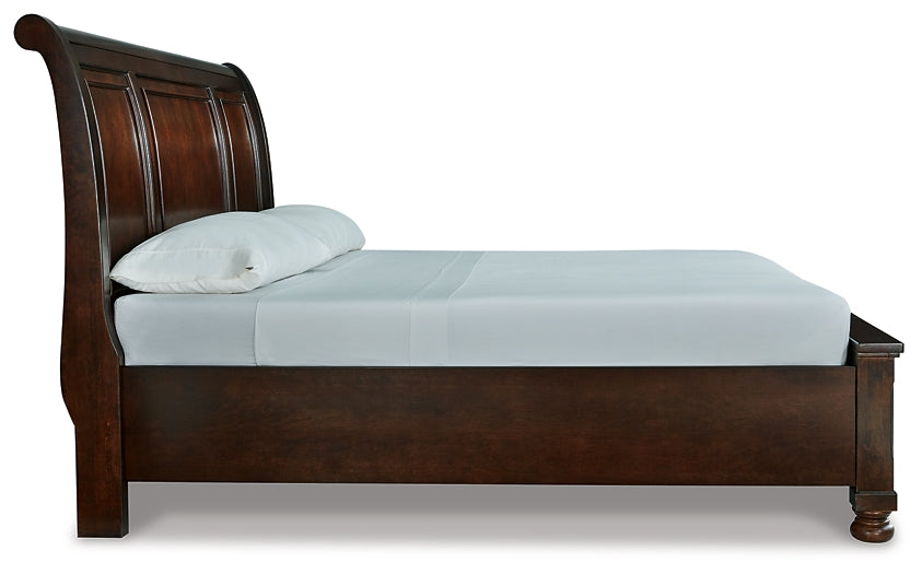 Robbinsdale Sleigh Bed With Storage