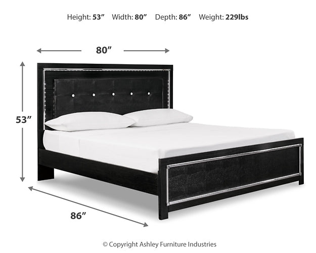 Kaydell Upholstered Panel Bed