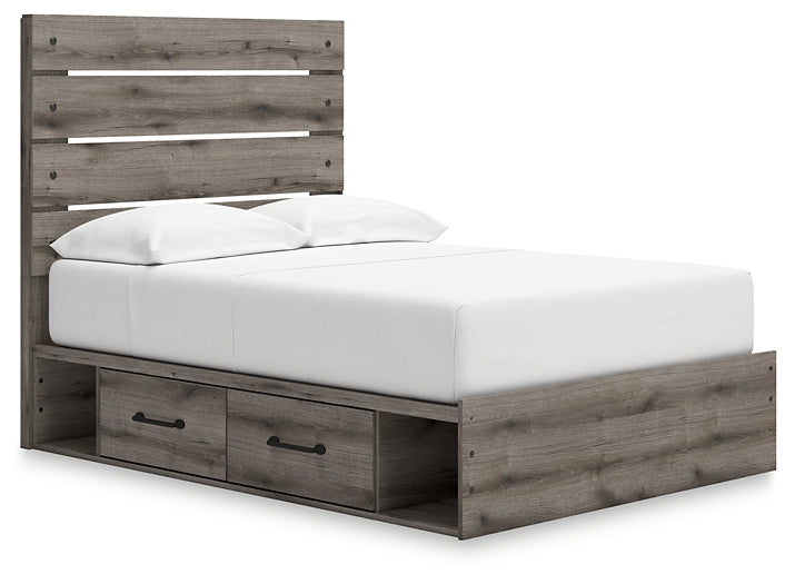 Graystorm Panel Storage Bed