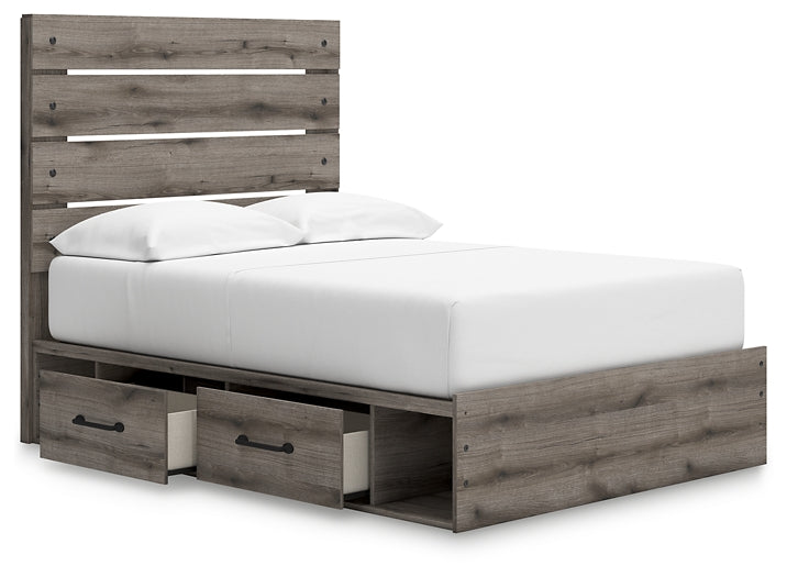 Graystorm Panel Storage Bed