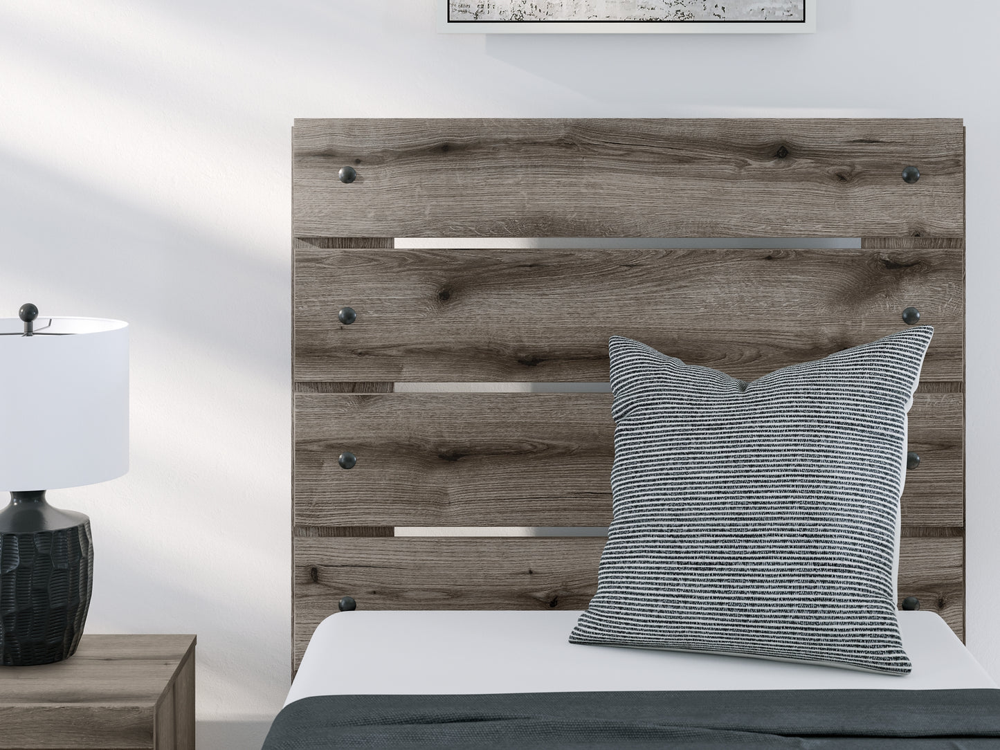 Graystorm Panel Storage Bed