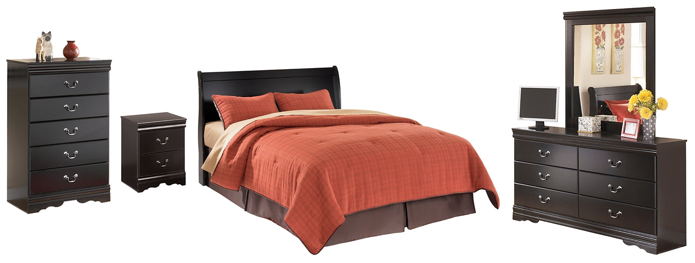Huey Vineyard Queen Sleigh Headboard with Mirrored Dresser, Chest and Nightstand Furniture Mart - online today or in-store at our location in Duluth, Ga. Furniture Mart Georgia. View our lowest price today. Shop Now.