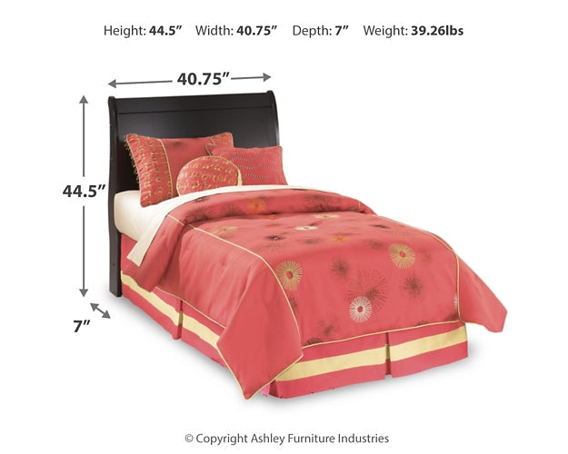 Huey Vineyard Twin Sleigh Headboard with Mirrored Dresser, Chest and Nightstand Furniture Mart - online today or in-store at our location in Duluth, Ga. Furniture Mart Georgia. View our lowest price today. Shop Now.