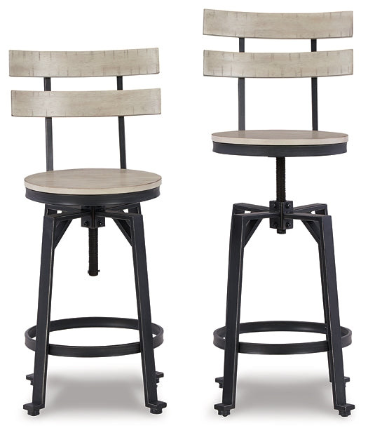 Karisslyn Swivel Barstool (2/CN) Furniture Mart -  online today or in-store at our location in Duluth, Ga. Furniture Mart Georgia. View our lowest price today. Shop Now. 