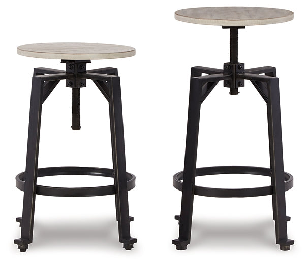 Karisslyn Swivel Stool (2/CN) Furniture Mart -  online today or in-store at our location in Duluth, Ga. Furniture Mart Georgia. View our lowest price today. Shop Now. 