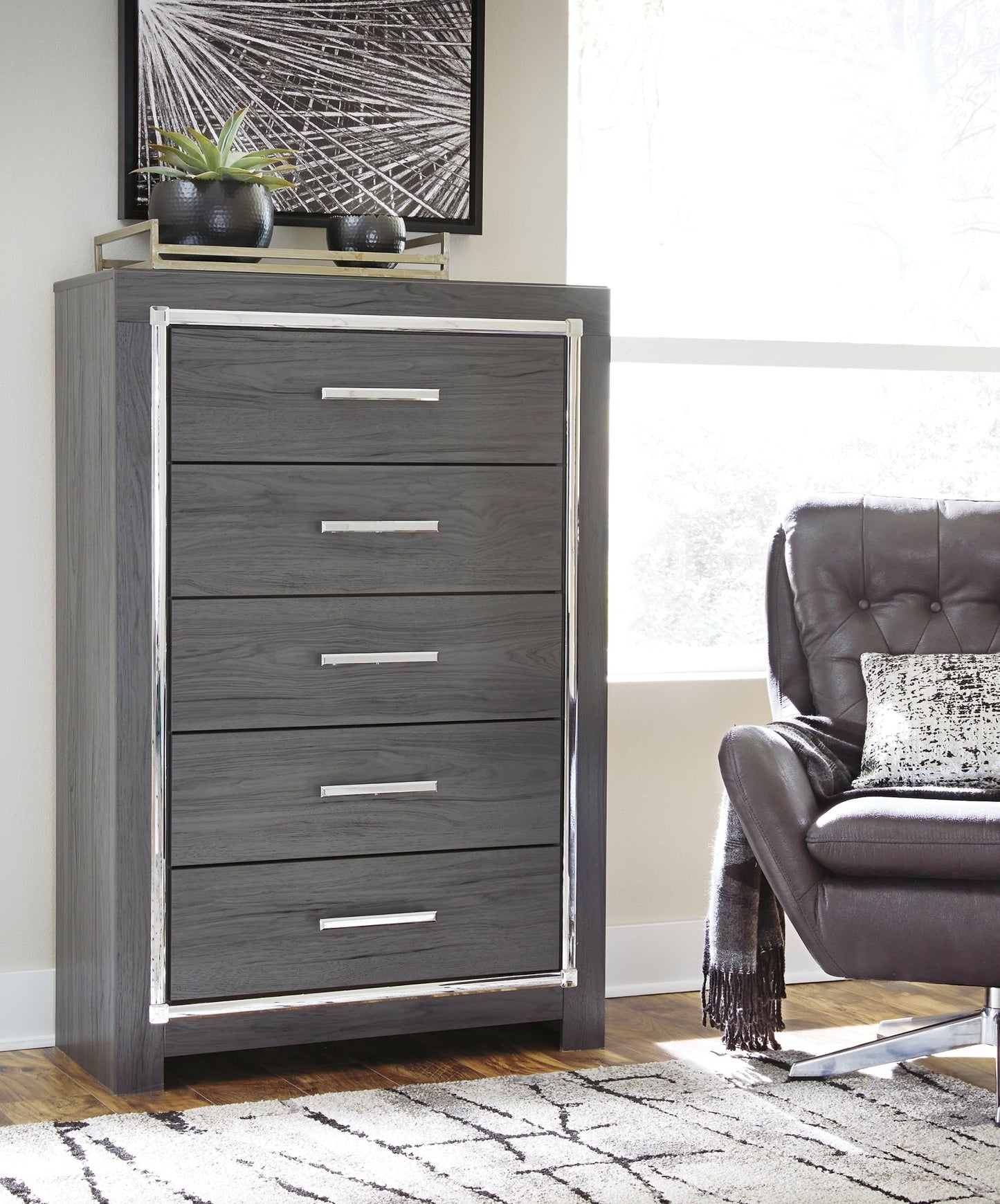 Lodanna Five Drawer Chest Furniture Mart - online today or in-store at our location in Duluth, Ga. Furniture Mart Georgia. View our lowest price today. Shop Now.