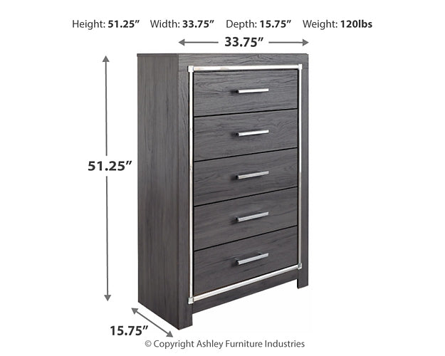 Lodanna Five Drawer Chest Furniture Mart - online today or in-store at our location in Duluth, Ga. Furniture Mart Georgia. View our lowest price today. Shop Now.